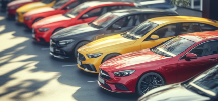 thefablesoflife_Photo_of_a_bunch_of_company_car_in_parking_lot__9055affd-03db-4a95-bf57-8c99b9b092b8